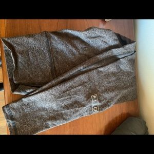 Fleo taupe black medium leggings